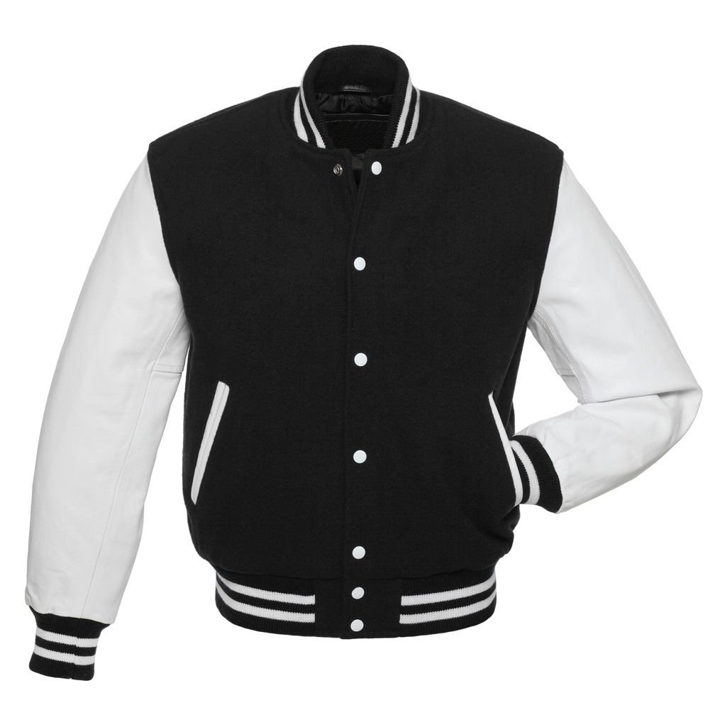 Black And White Varsity Jacket