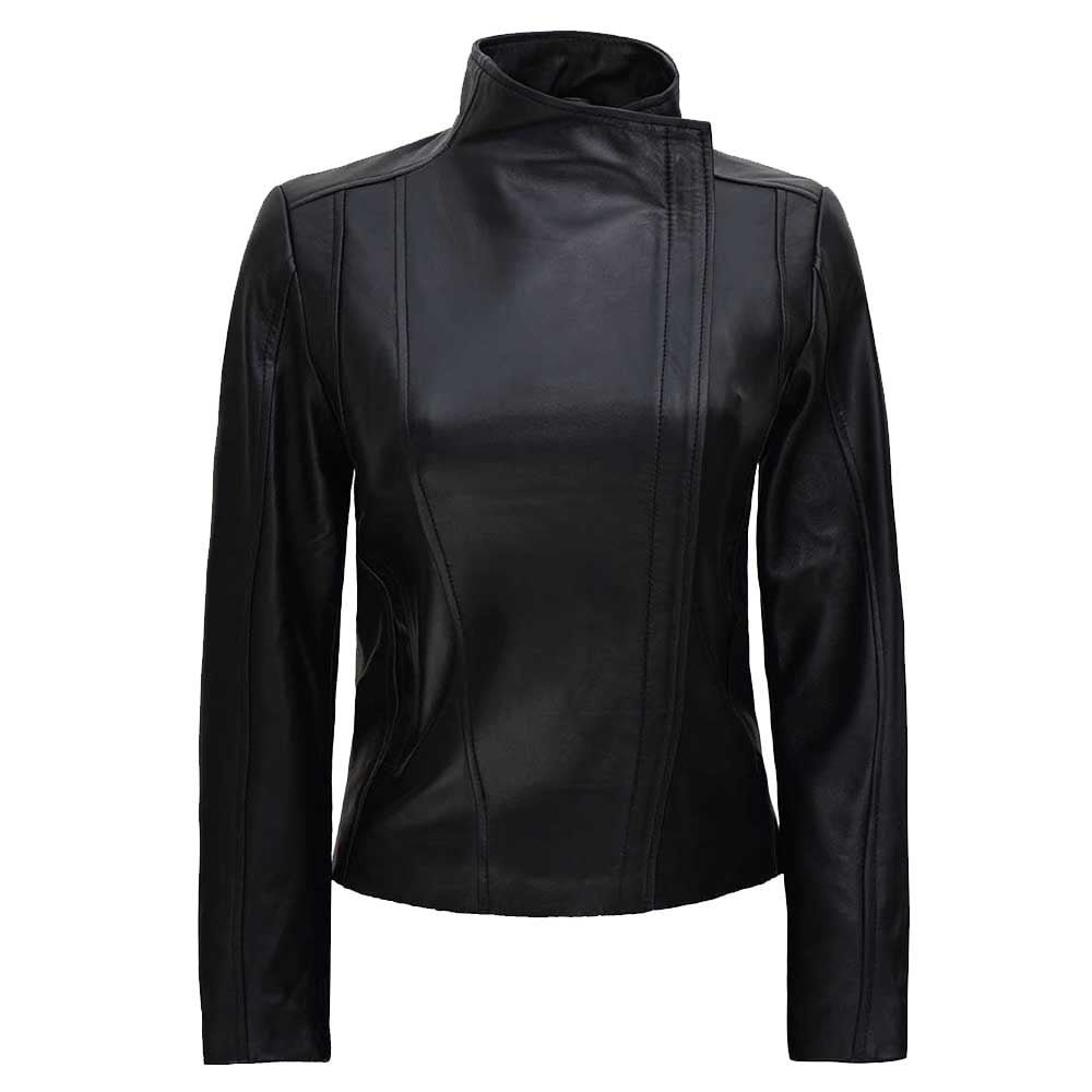 Black Biker Jacket Women