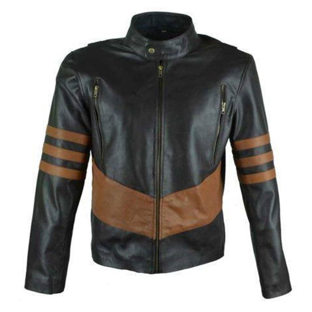 Black Cafe Racer Jacket