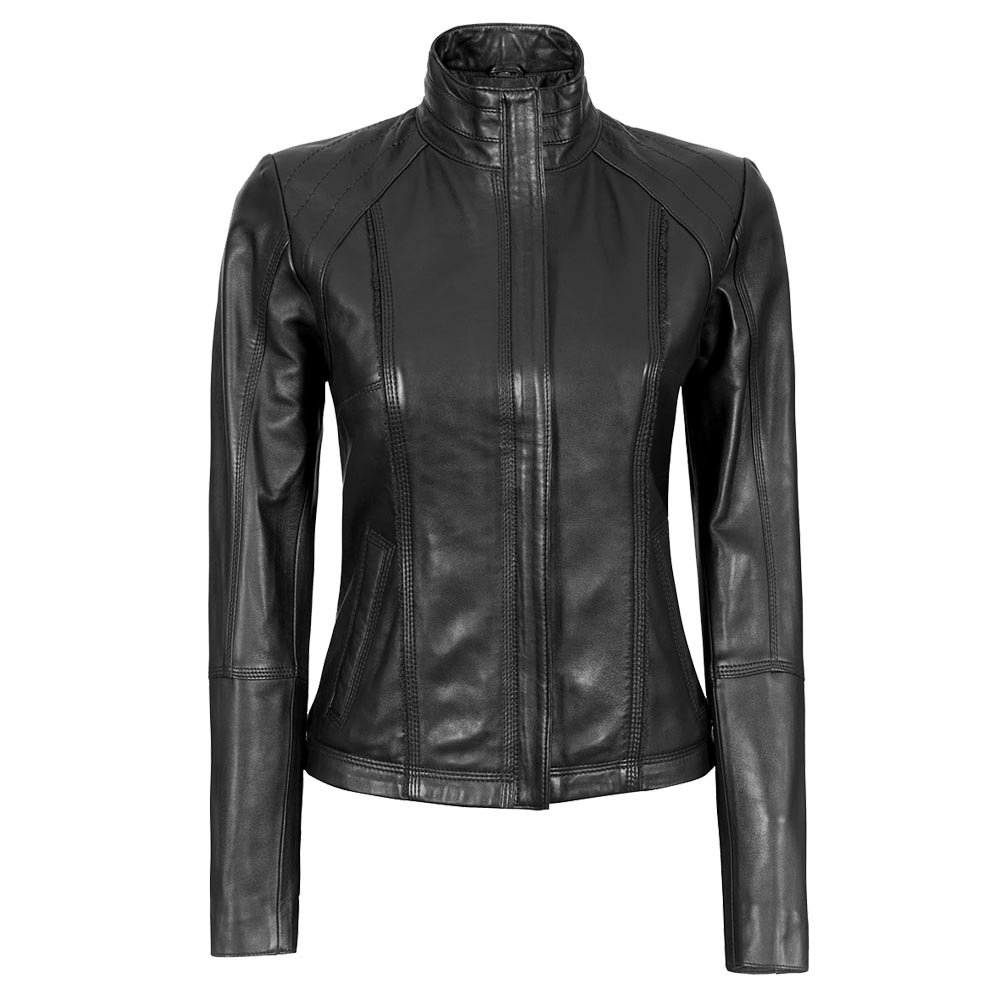 Black Leather Jacket Women