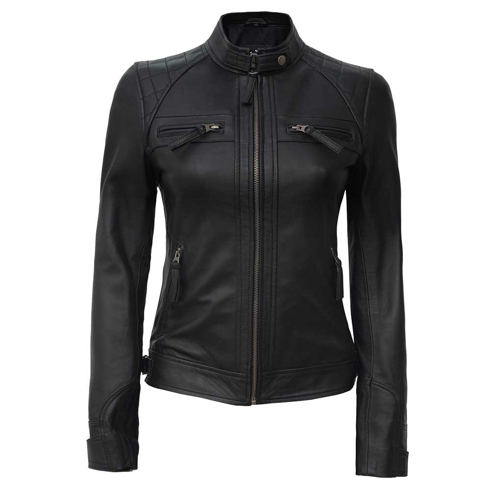 Black Moto Jacket Women