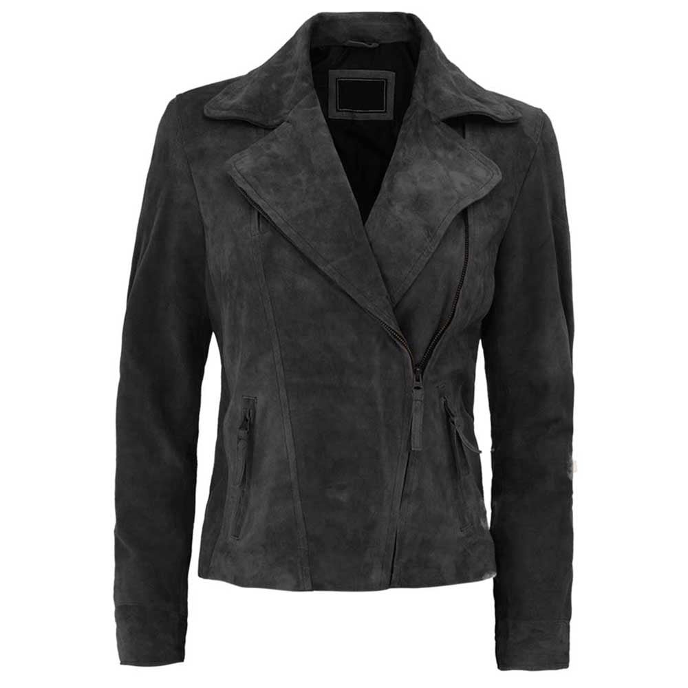 Black Suede Jacket Women