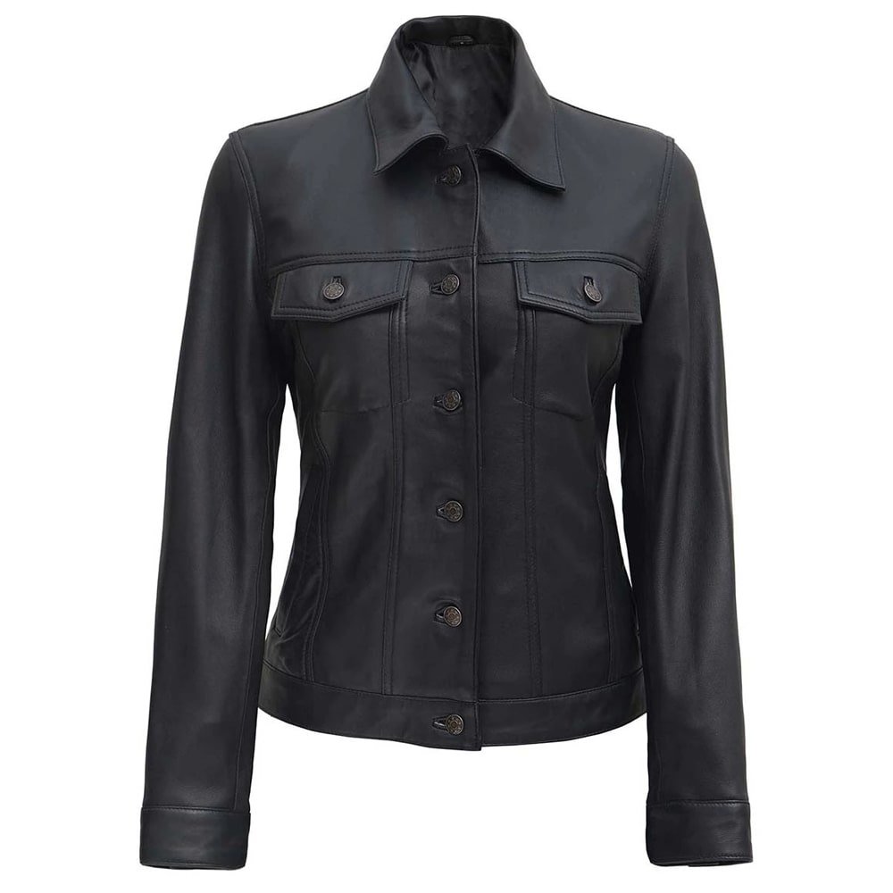 Black Womens Leather Jacket