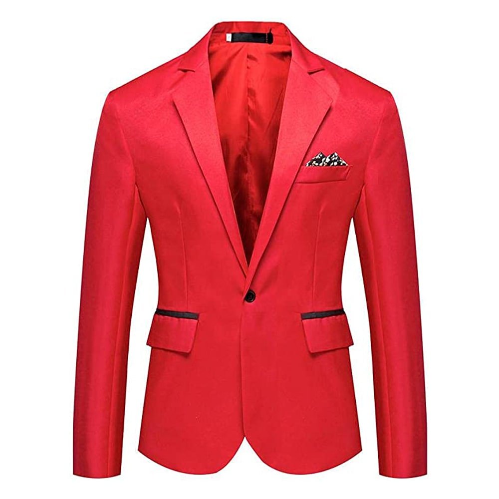 Blazer Jacket Red