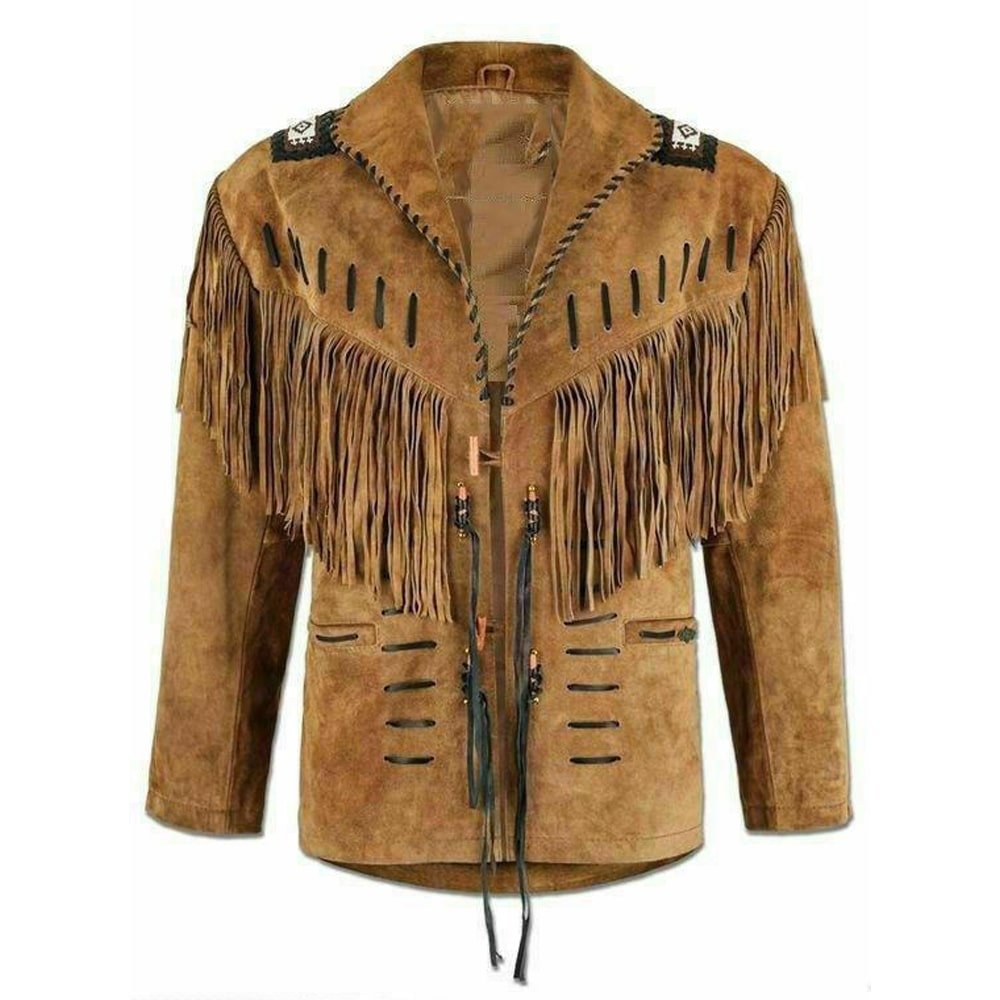 Brown Cowboy Leather Jacket