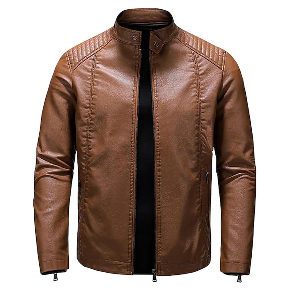 Brown Leather Jacket
