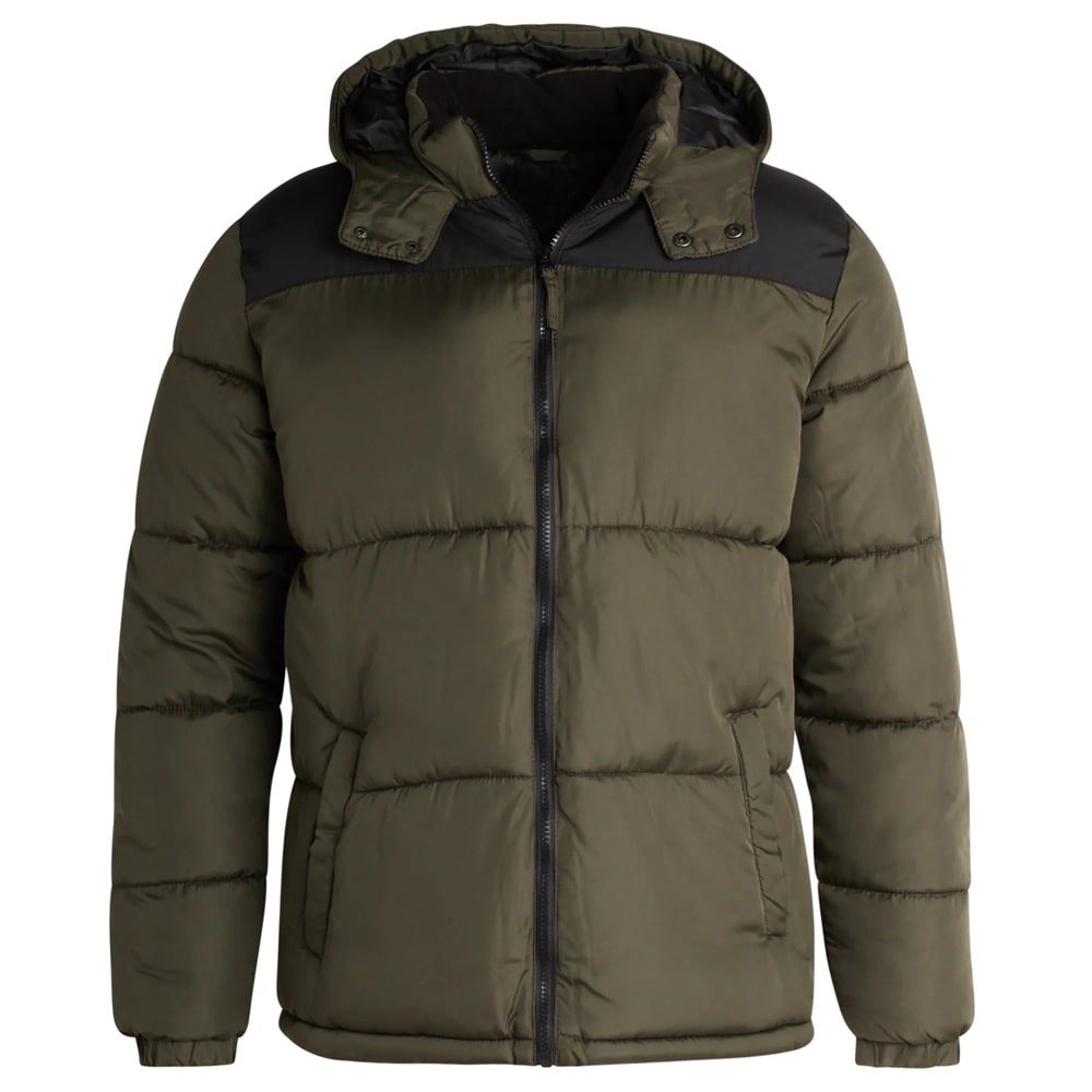 Forest Green Puffer Jacket