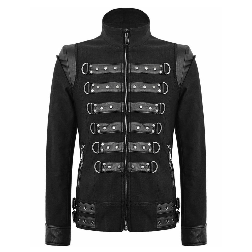 Mens Black Gothic Jacket