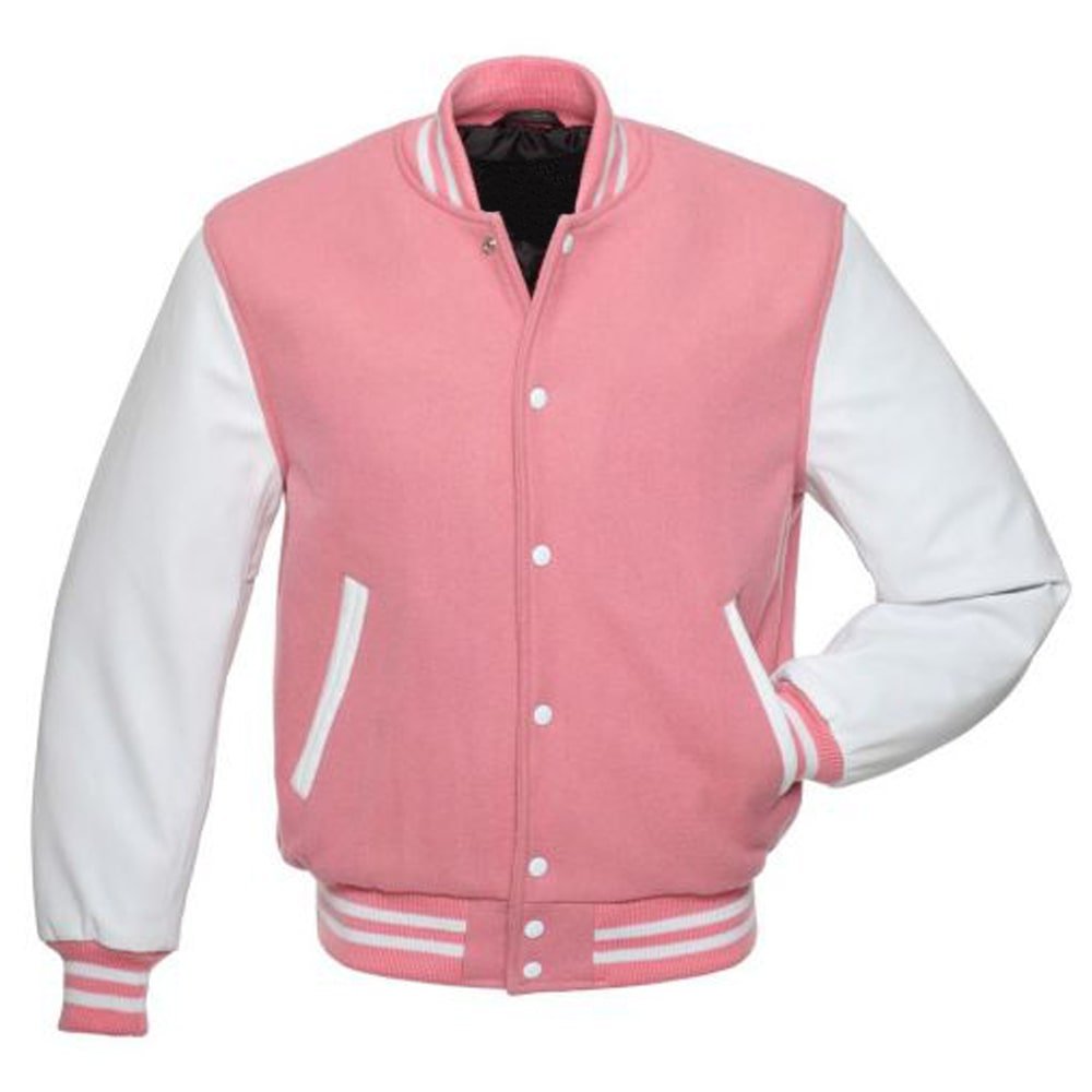 Pink Varsity Jacket