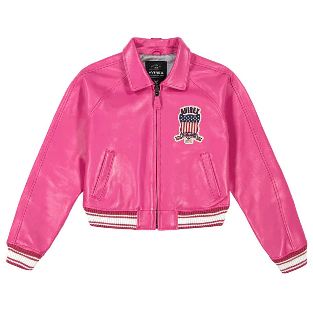 Pink Women's Avirex Jacket