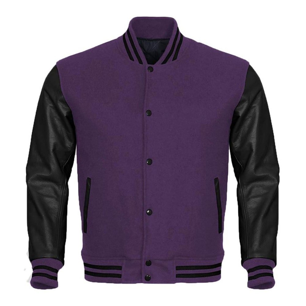 Purple Letterman Jacket