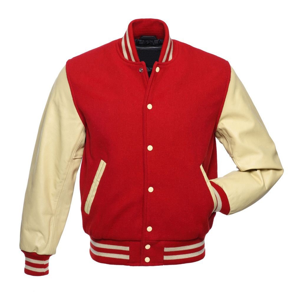 Red Letterman Jacket