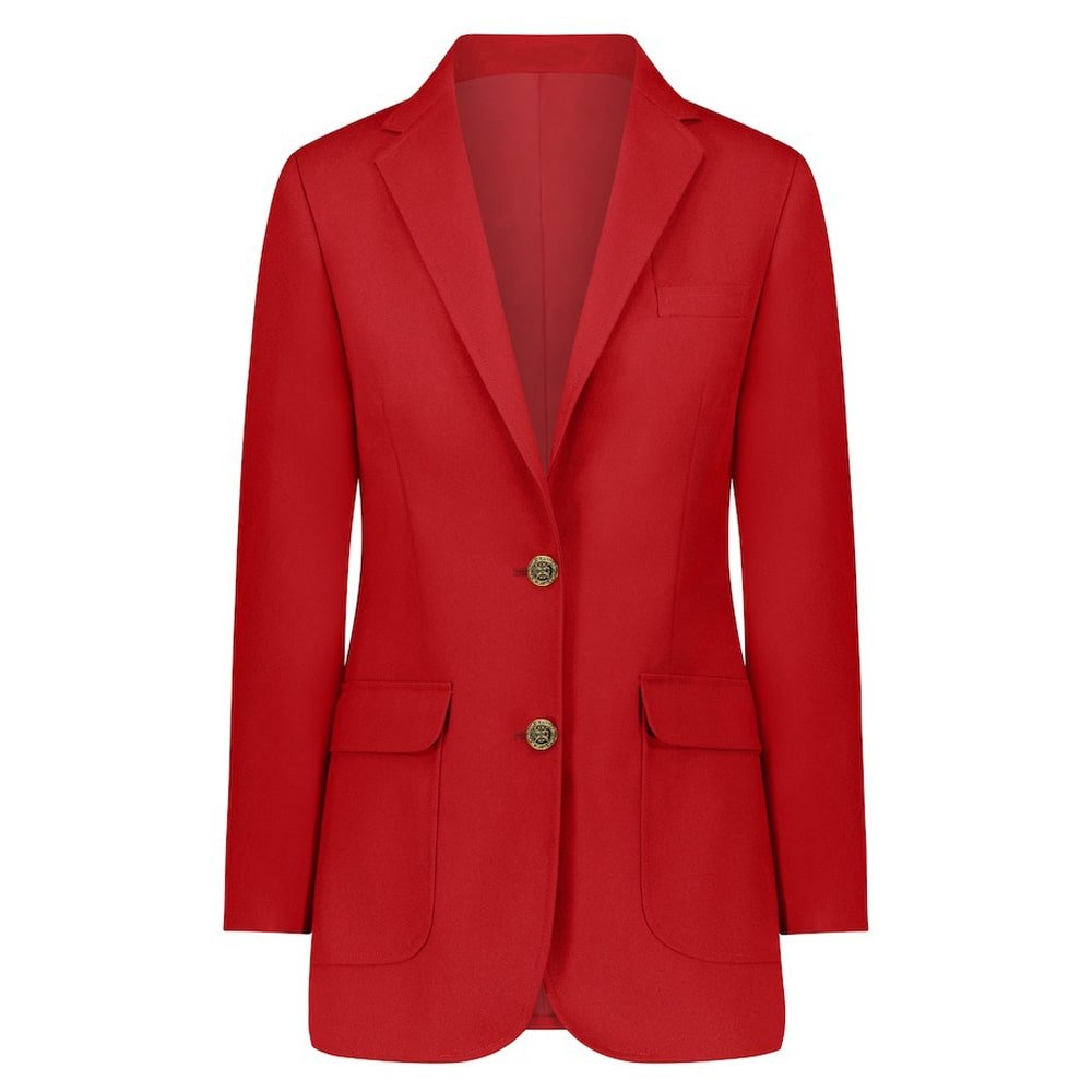 Red Women's Blazer Jacket
