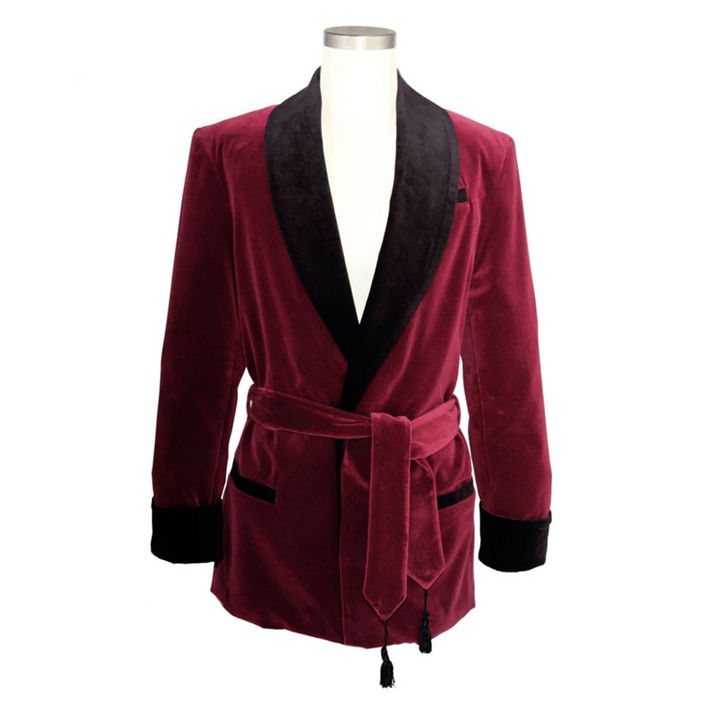 Velvet Smoking Jacket Women's