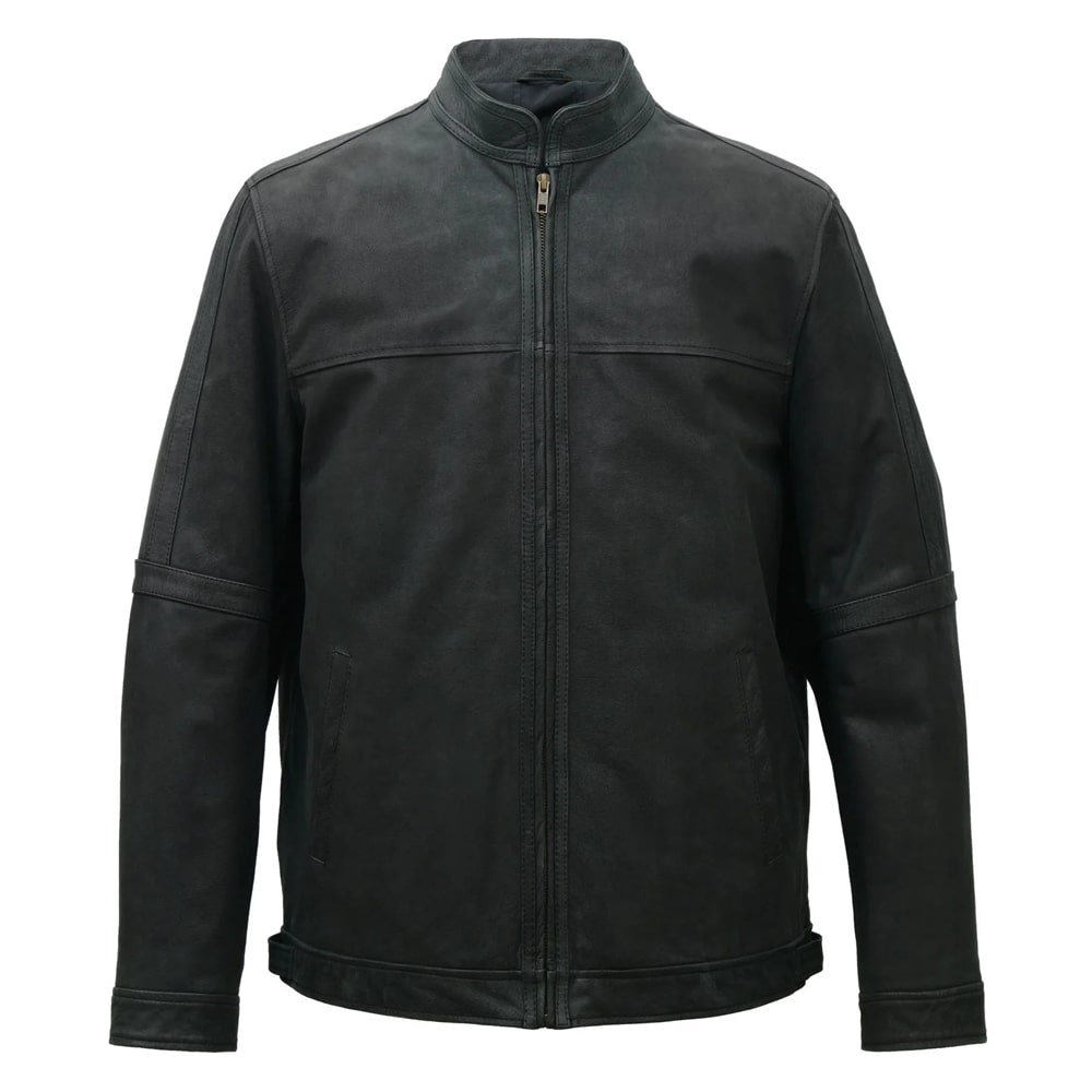Vintage Black Leather Jacket