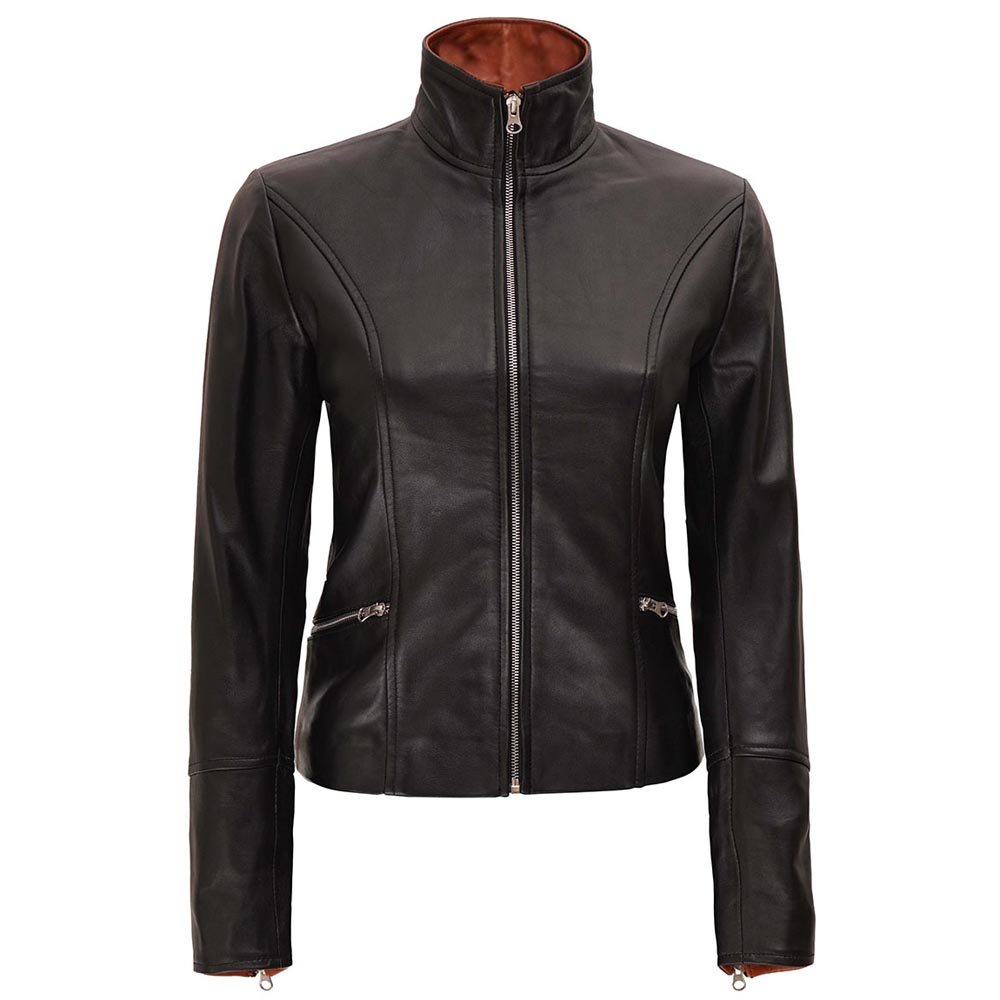 Vintage Leather Jacket Women