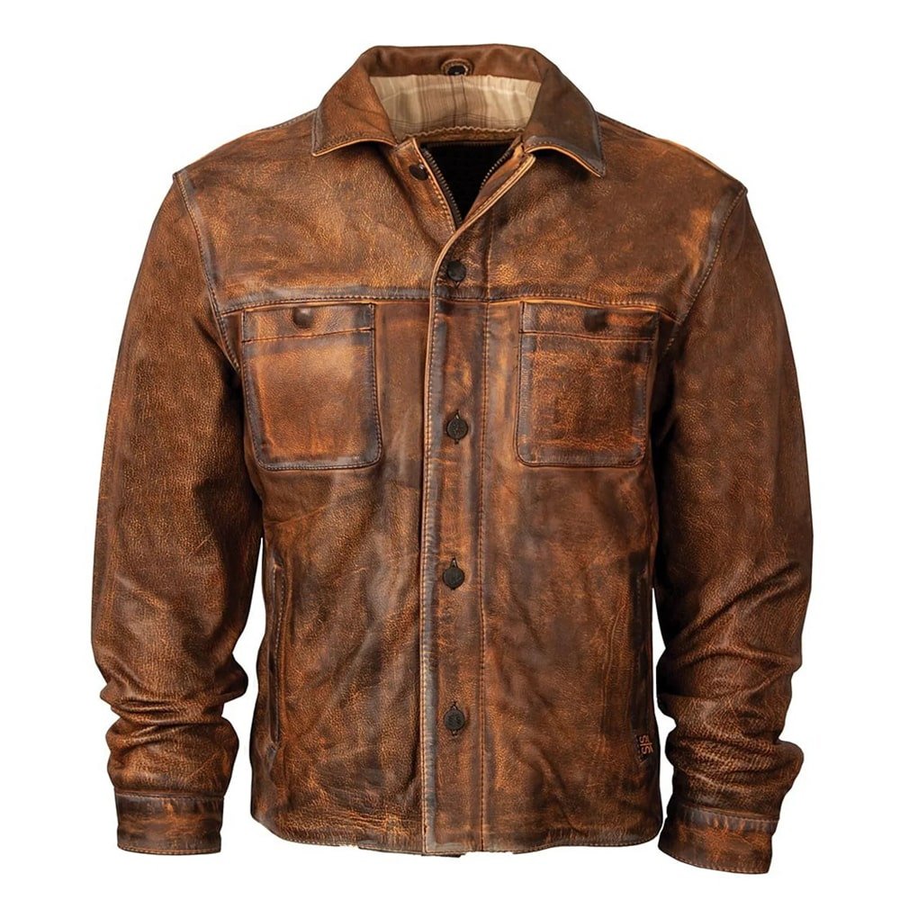 Western Leather Jacket