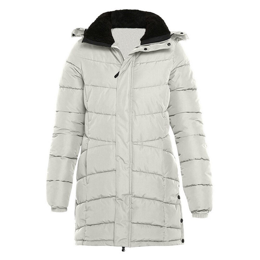 white puffer jacket women