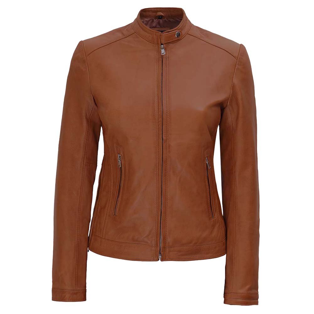 Women Genuine Leather Jacket