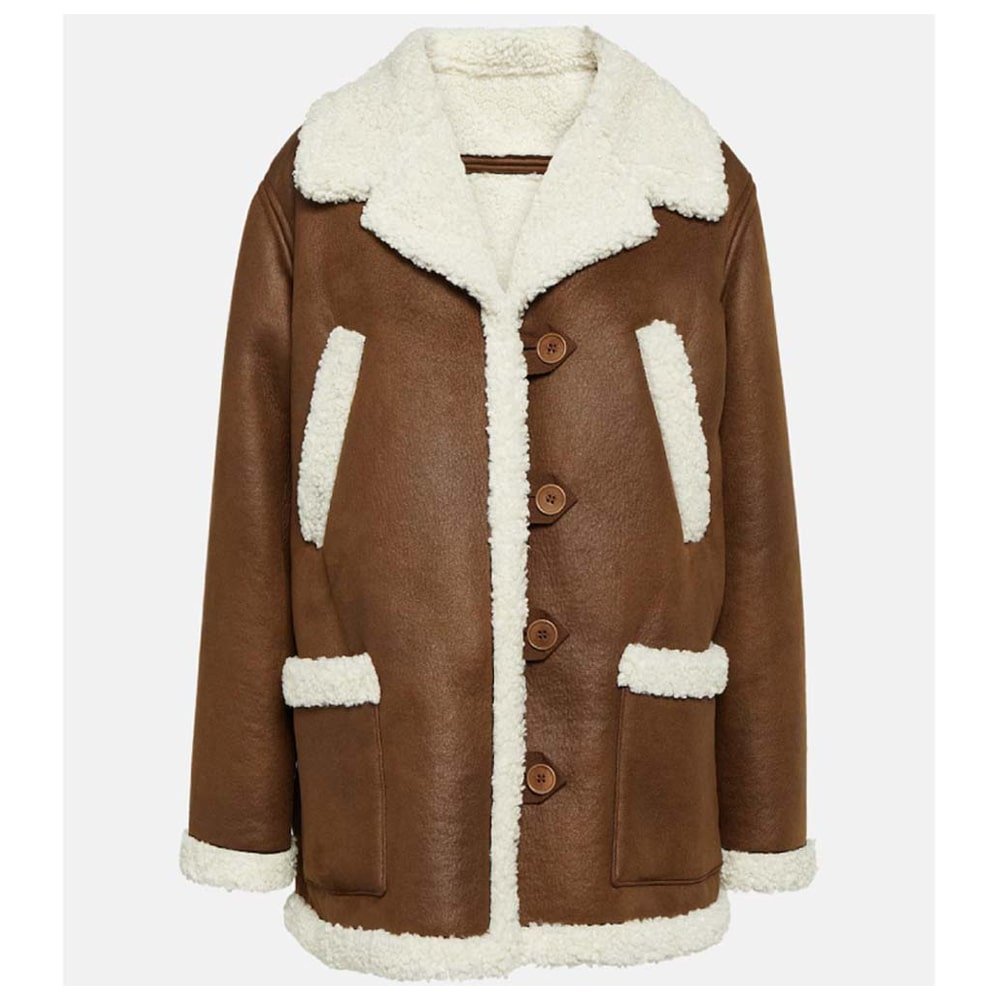 Women's Shearling Leather Jacket