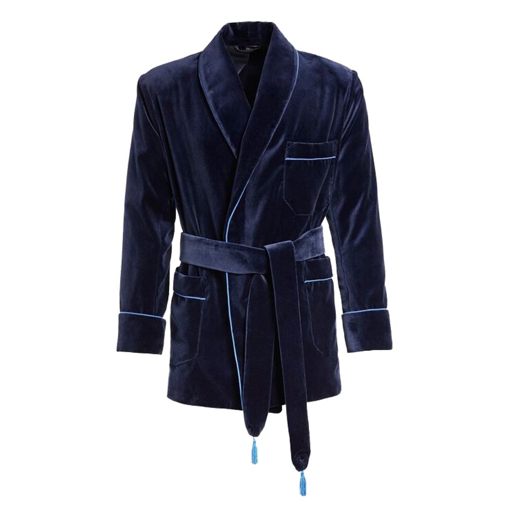 Women's Smoking Jacket Robe