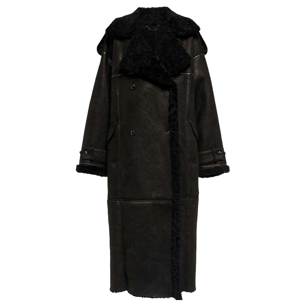 Women's Suede Shearling Jacket